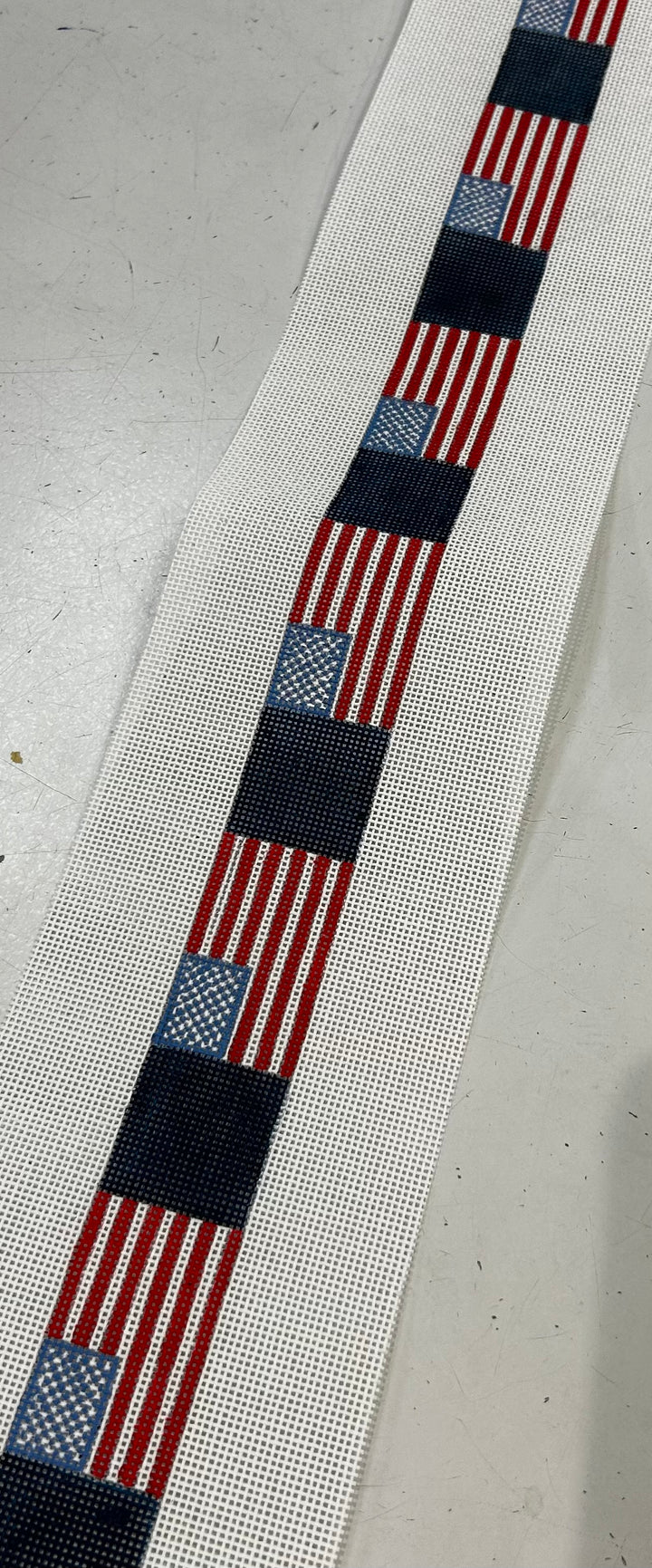 AMERICAN FLAG BELT - NAVY BLUE