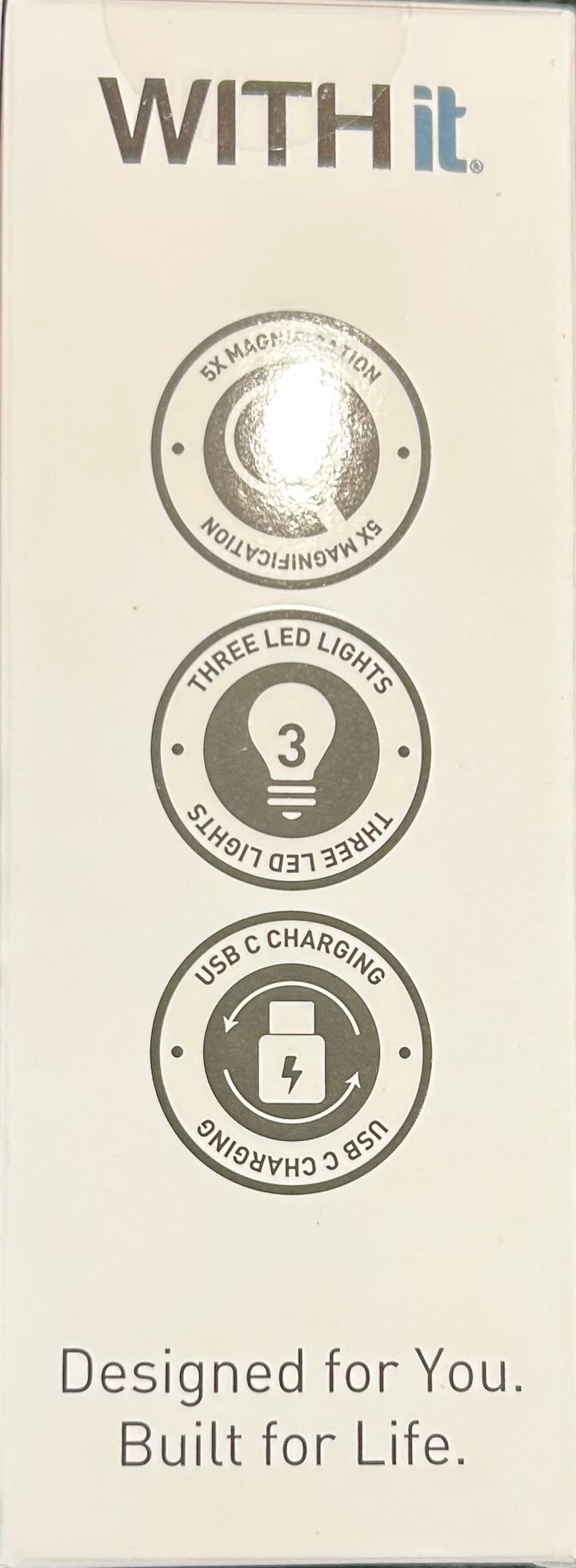 LIGHTED DOME MAGNIFIER