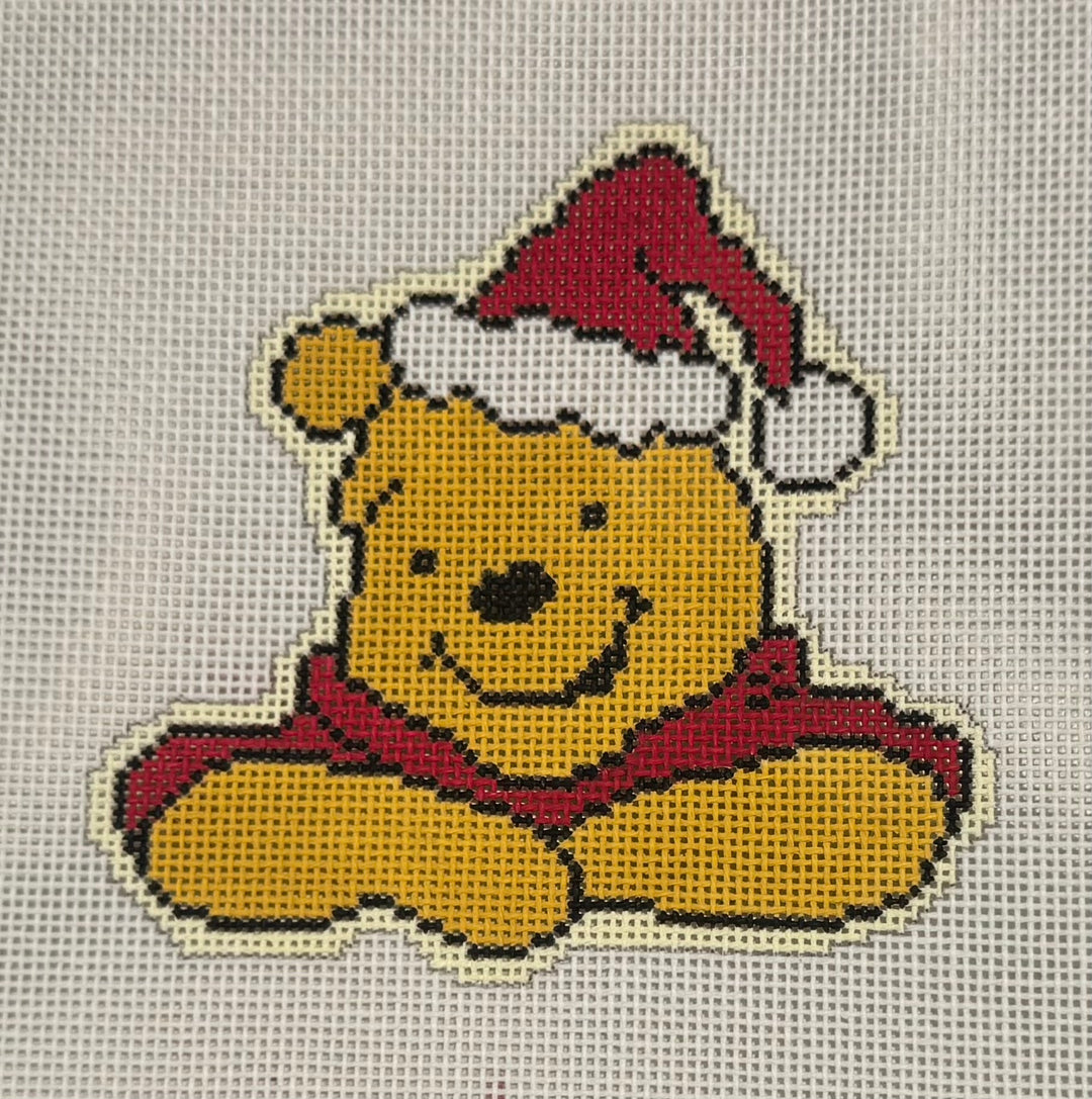 POOH IN SANTA HAT
