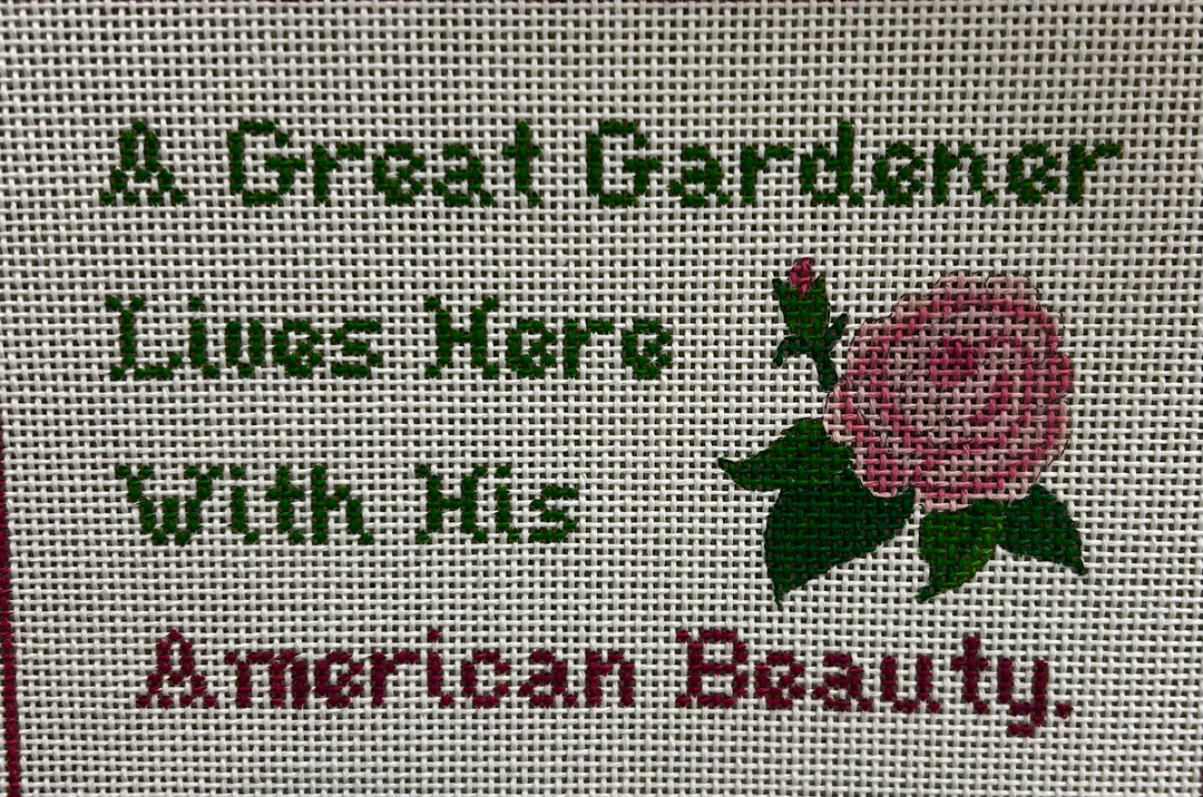 A GREAT GARDENER...