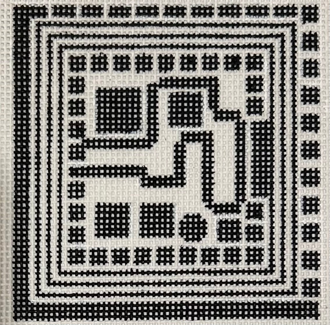 PM687 COASTER BLACK & WHITE