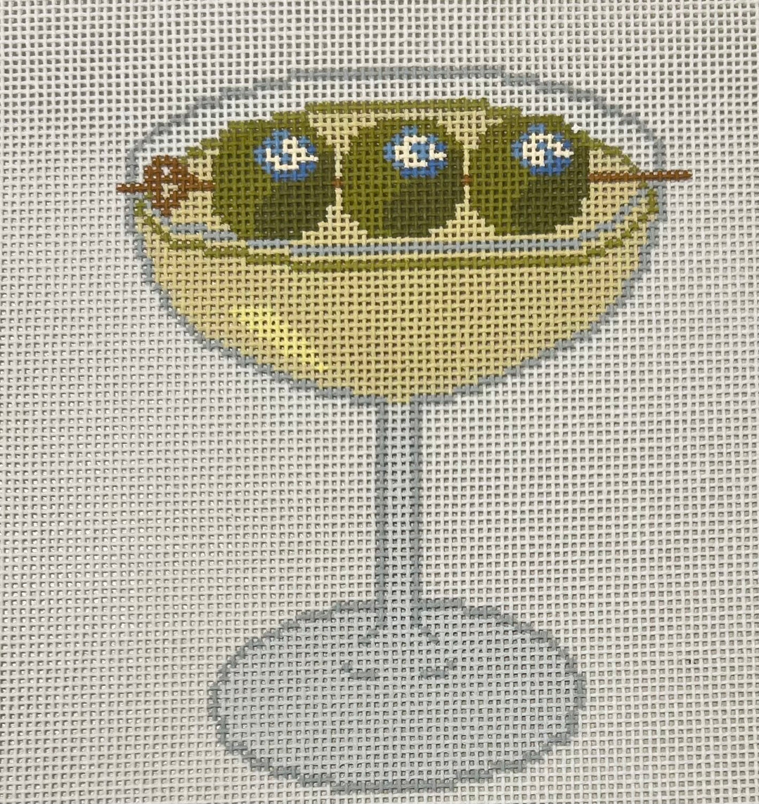 BLUE CHEESE OLIVE MARTINI