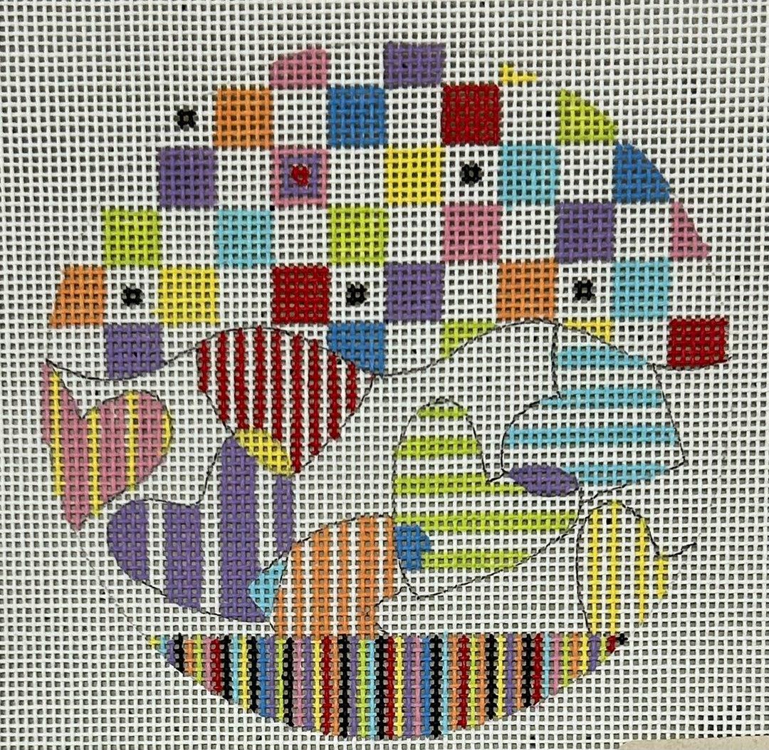 PM1245 HEARTS 4" ROUND