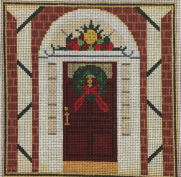 JP323 XMAS DOORWAY