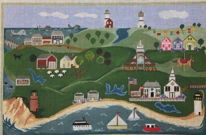 JP317 MARTHA'S VINEYARD COLLAGE