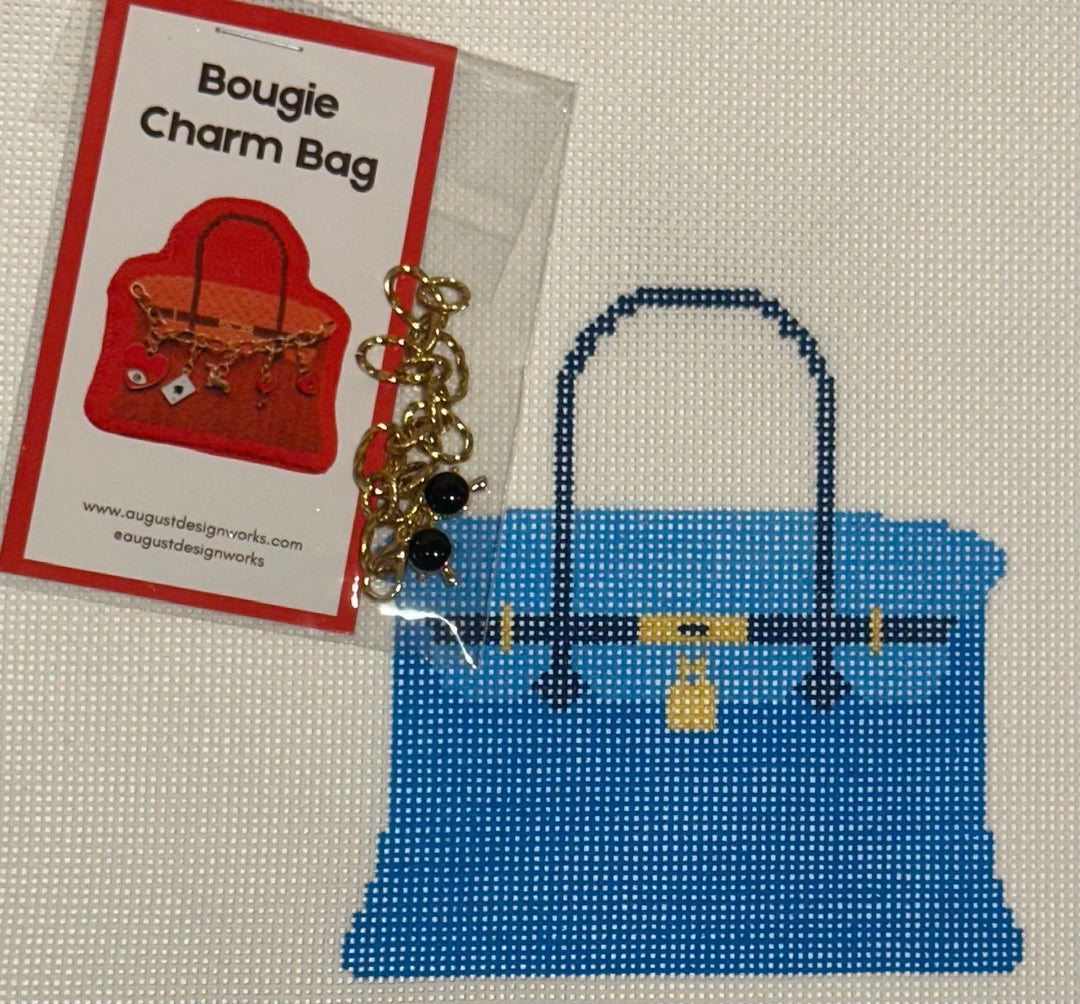 THE BOUGIE CHARM BAG -- BLUE
