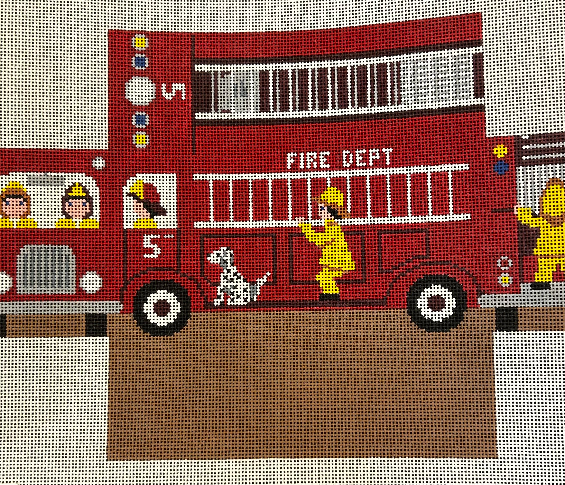 FIRE ENGINE BRICK COVER – Stitch Boutique