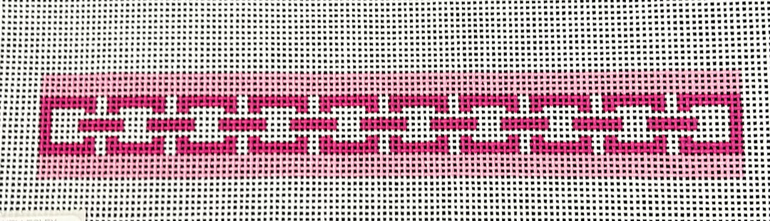 GEOMETRIC KEY FOB - PINK