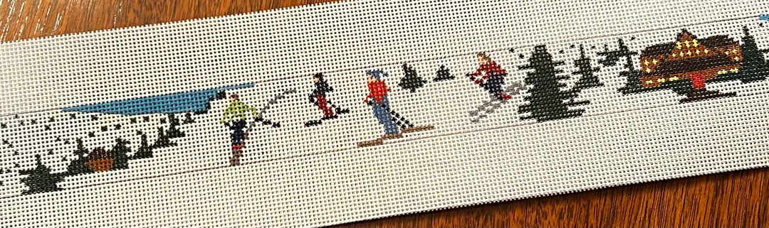 SKI SCENE WINTER BELT